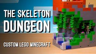 The Skeleton Dungeon | Custom LEGO Minecraft World