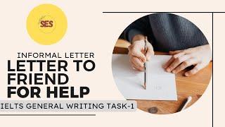 Letter to friend asking for help || Stays Abroad || Canada studies || Informal Letter #4k