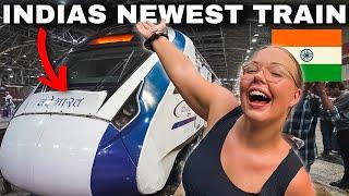 I Caught India’s SEMI-BULLET TRAIN from Mumbai to Ahmedabad (Vande Bharat Express) 