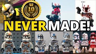 LEGO Star Wars Clone Trooper Minifigures LEGO Never Made (4K)