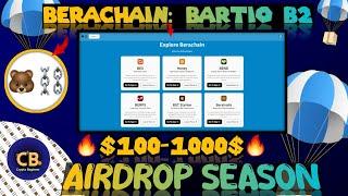 Berachain Testnet 2 Live |  Bartio B2 | Berachain Phase 2 Live | Funding $142M