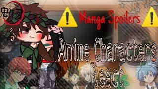 Anime Characters React(Demon Slayer)1/4•Boba Gacha