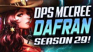 Dafran plays as McCree in ranked - Overwatch Season 29 Top 500