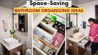 Space-Saving Bathroom Organizing Ideas | Complete Bathroom Reorganization