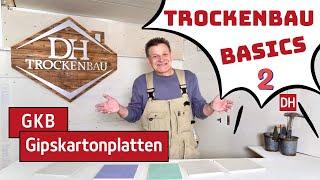 Welche Gipskartonplatten sind die Richtigen für meinen Trockenbau?