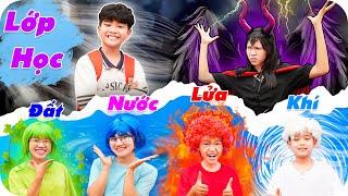 Lớp Học Nguyên Tố Đất - Nước - Lửa - Khí  Min Min TV Minh Khoa