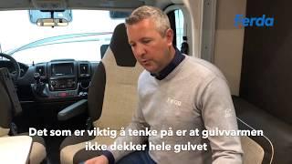 Gulvvarme i bobil eller campingvogn