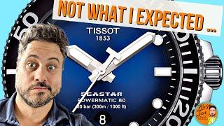 TISSOT SEASTAR Powermatic 80 - Best Swiss Diver at 500.00?! …