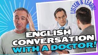 English conversation with a doctor in the USA