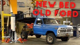 Installing a New Bed on an Old Ford Truck - Stacey David's Gearz S9 E12