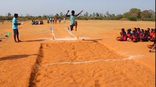 TNUSRB POLICE  4.50 METER LONG JUMP TECNICS  PH:8122299971#vtp #police #tnusrb