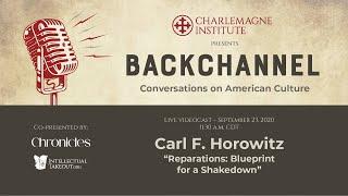 Carl F. Horowitz on "Reparations: Blueprint for a Shakedown"