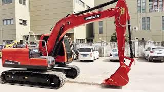 Original Korea Second Hand 15 Tons Digger Machine Used Tracked Excavator Doosan DX150 DX150LC