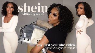 My First YouTube Video | Huge $300 SHEIN Clothing Haul 2023 | 2 Surprise Items | Outfit Ideas