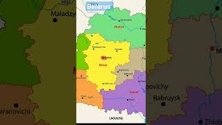map of Belarus