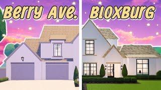 Recreating a BERRY AVENUE house in Bloxburg!