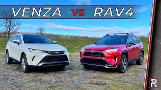 2021 Toyota Venza Vs. 2021 Toyota RAV4 - Which Toyota Hybrid SUV is Best?