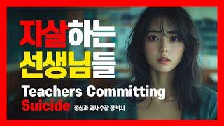 Teachers Committing Suicide I 자살하는 선생님들 I 정신과 의사 수잔 정