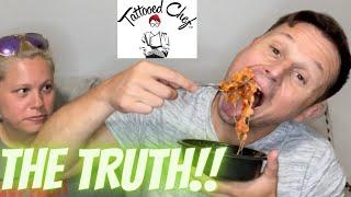 TRUE FOOOD REVIEW TATTOOED CHEF TASTE!!! {TTCF} MUST WATCH! [TATTOOED CHEF REVIEW] TTCF BIG NEWS!!!!