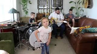 Colt Clark and the Quarantine Kids play "Dance to the Music"