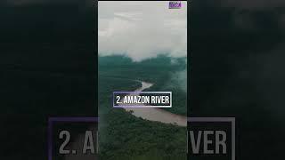 Longest Rivers on Earth #nature #rivers #longestrivers #natureshorts