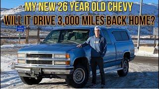 Driving 3,000 Miles Across The USA In An Old Chevy! Will It Make It Home?