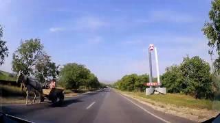 Hincesti - Leova. Roads in Moldova.