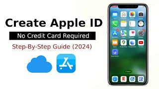 How to Create a New Apple ID on iPhone 2024 | FREE iCloud/Appstore Account Without Credit Card