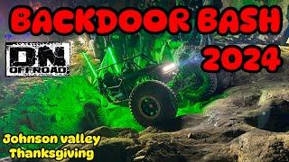 Backdoor Bash 2024! Johnson Valley Thanksgiving Weekend!