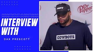 Dak Prescott: Postgame Week 8 #DALvsSF | Dallas Cowboys 2024