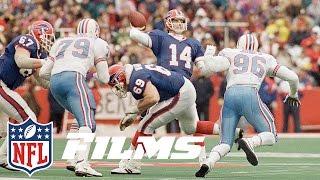 #2 Frank Reich Leads "The Comeback" ('92 Wild Card) | NFL Films | Top 10 Playoff Performances