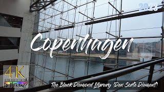 Copenhagen, Denmark | The Black Diamond Library | Den Sorte Diamant | City Tour | 4K | Winter | 2023