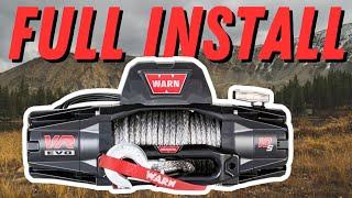 HOW TO: Install Warn VR EVO10-S Winch + Upgrades