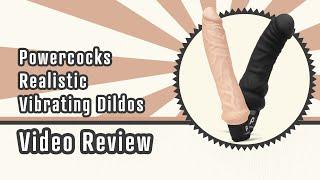 Powercocks Ultra Realistic Vibrating Dildos Video Review by Betty's Toy Box
