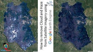 How to remove Cloud and Haze from Satellite imagery using Google Earth Engine