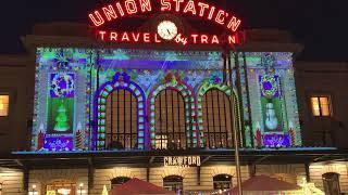 Holiday Projection Mapping for Denver Union Station 2021 Kendra Fleischman