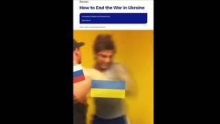 zyzz ends the war in ukraine