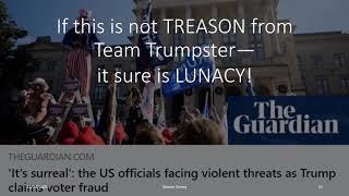 Stock response to Der Trumpster