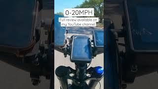 0-20MPH 8000W 72V Stealth Bomber Ebike