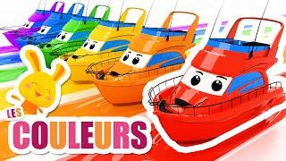 Learn Colors with BOATS - Big Boat