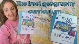 THE BEST GEOGRAPHY CURRICULUM||*NEW*50 STATES STUDY FOR THE WHOLE FAMILY️