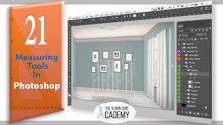 Measuring in Photoshop for Interior Designers : Tutorial #21  by TheDesignCure.Academy