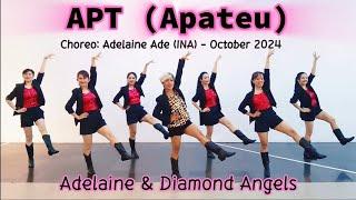 APT (Apateu) - Line Dance - Choreo:Adelaine Ade (INA) - October 2024