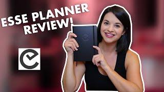 2022 Daily Planner Review // Esse Planner -- Undated 6-month Planner With Weekly And Monthly Pages