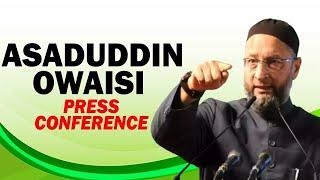 Live: Asaduddin Owaisi Press Conference | AIMIM | PM Modi |Dargah Ajmer sharif | Waqf board