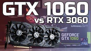 GTX 1060 6GB in 2021 vs RTX 3060 - How much more FPS?