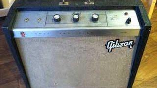 1965 Gibson Scout GA-17RVT Tube Combo Amp DEMO