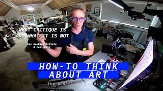 How Art Critique *SHOULD Work. MONSTER EPISODE! - A New Method - In Depth | Elliott Earls