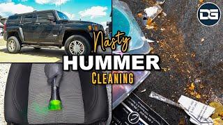 SUPER Cleaning a Big Dirty HUMMER! | The Detail Geek