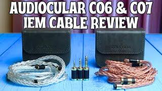 Audiocular C06 & C07 IEM Upgrade Cable Review in Tamil 